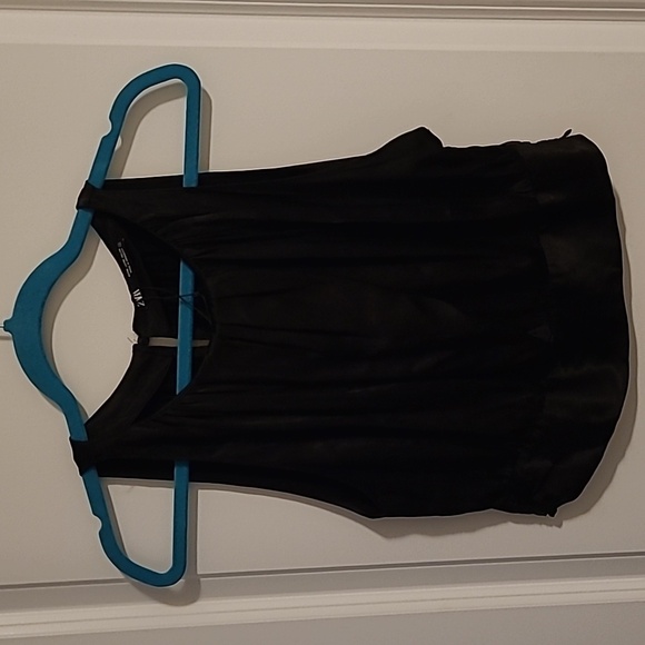 NWOT Zara black semi crop top - Picture 1 of 7
